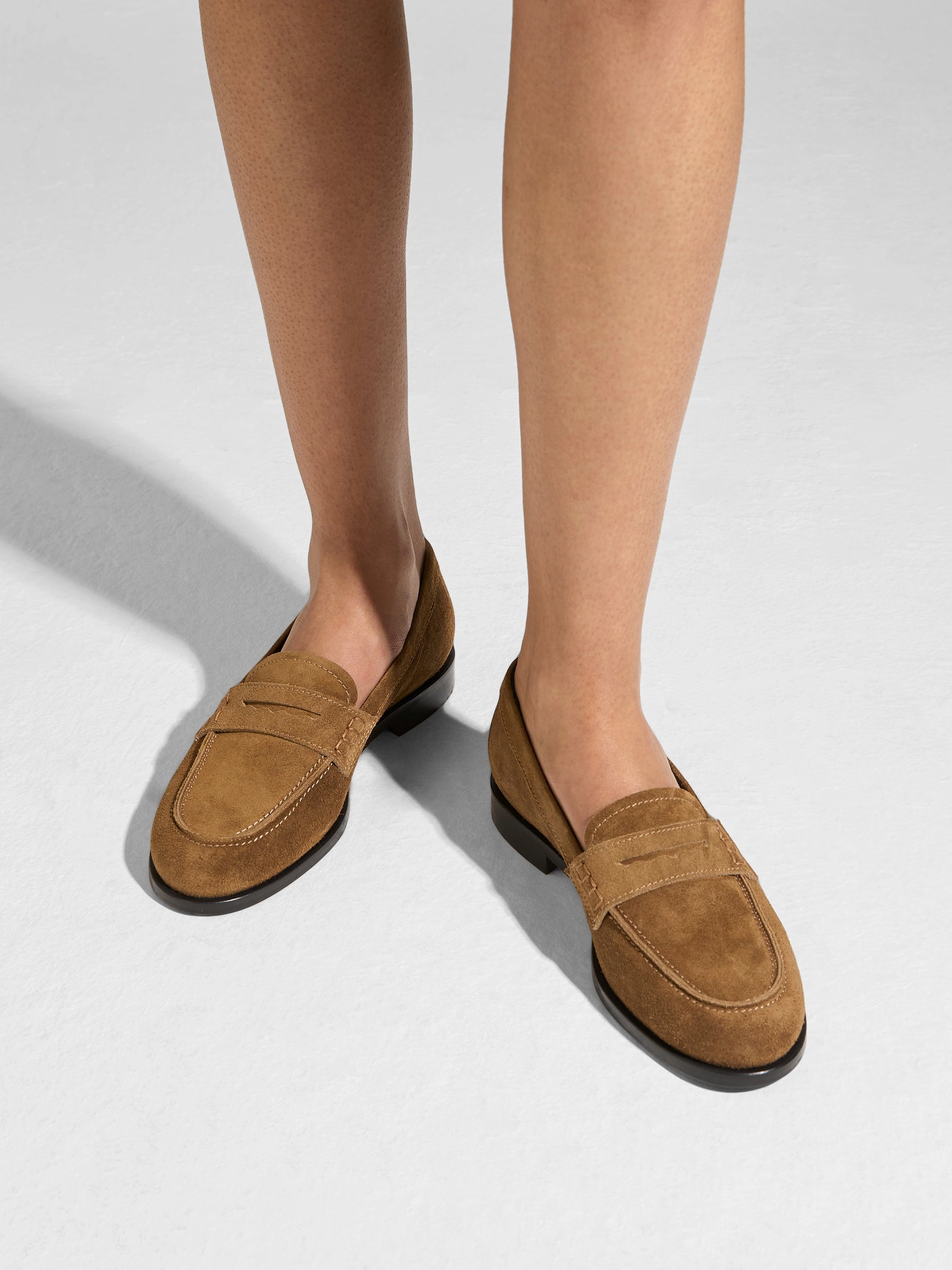 Oscar Suede Loafers Supportive sole