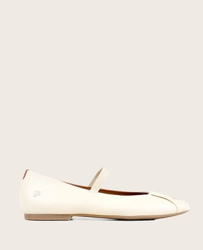 GENTLE SOULS -  Walden Leather Pleated Toe Mary Jane Flat Foldable Travel Footwear Urban Comfort Design