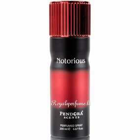 PENDORA SCENT Notorious parfumuotas dezodoranas vyrams 200ml