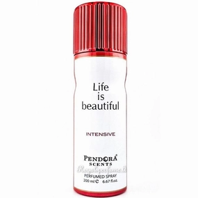 Pendora Scents Life Is Beautiful Intensive  kvepiantis dezodorantas moterims 200ml