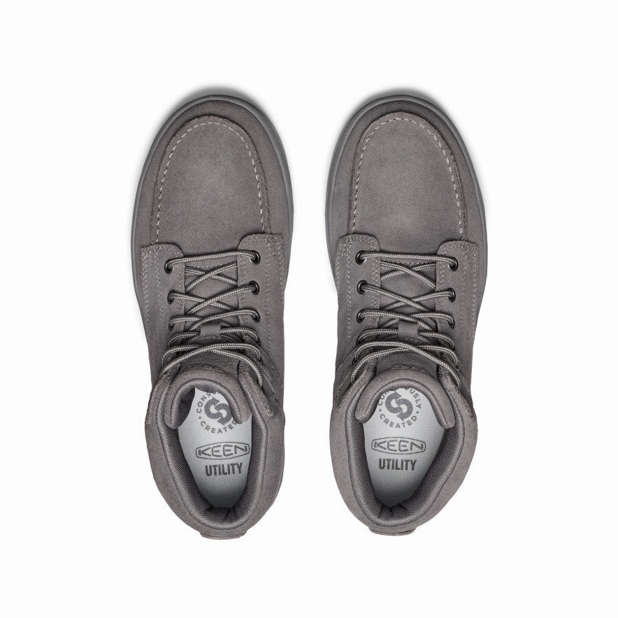 Performance Fit Men's Gibson Boot (Soft Toe)  |  Steel Grey/Steel Grey