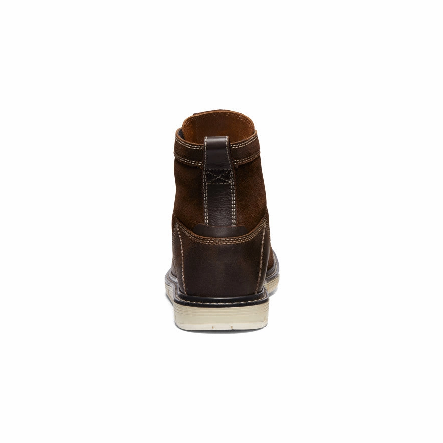 Practical Comfort Men's San Jose 6" Boot (Soft Toe)  |  Coffee Bean/Star White