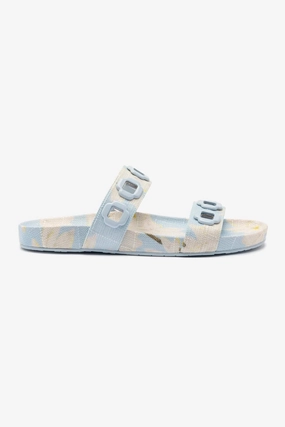 Milan Slide In Maya Printed Raffia Stylish Cushion