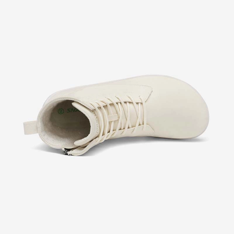 Pure Comfort Ambition II - Winter Barefoot Boots - Beige/Light Gray