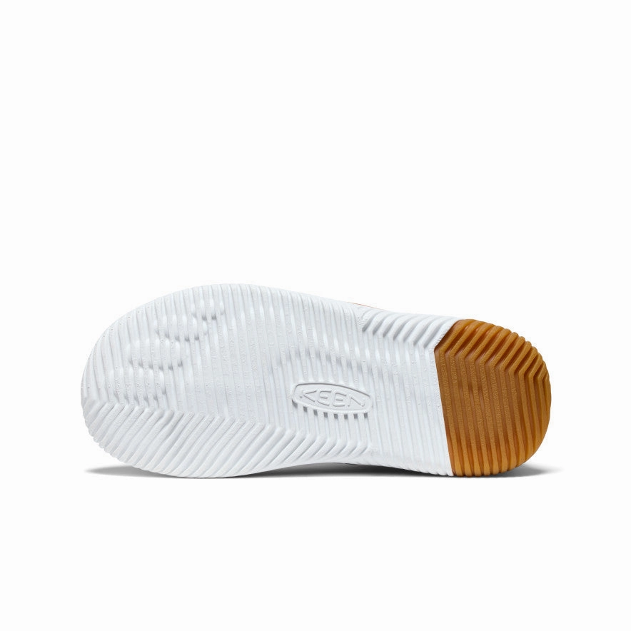 Pure Dash Big Kids' KNX Leather Sneaker  |  Gold Flame/Star White
