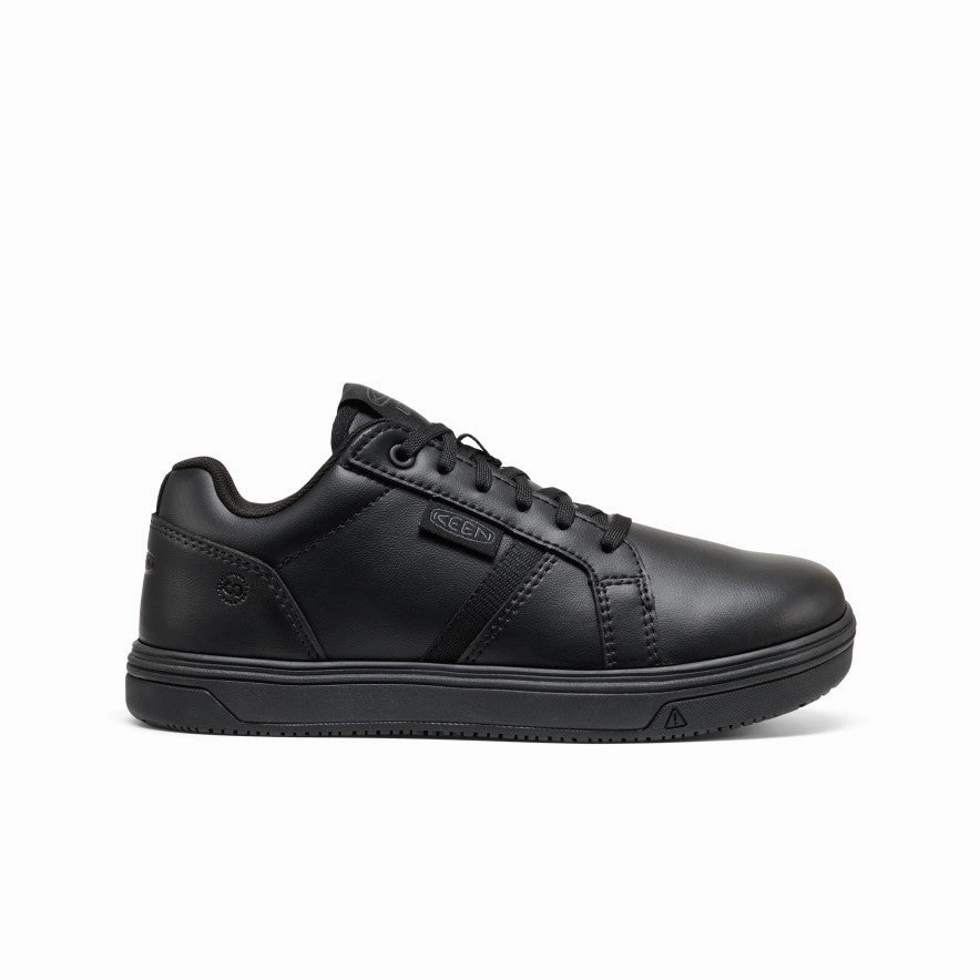 Women's Kenton WTX Work Shoe (Soft Toe)  |  Black/Black Cushioned Upper