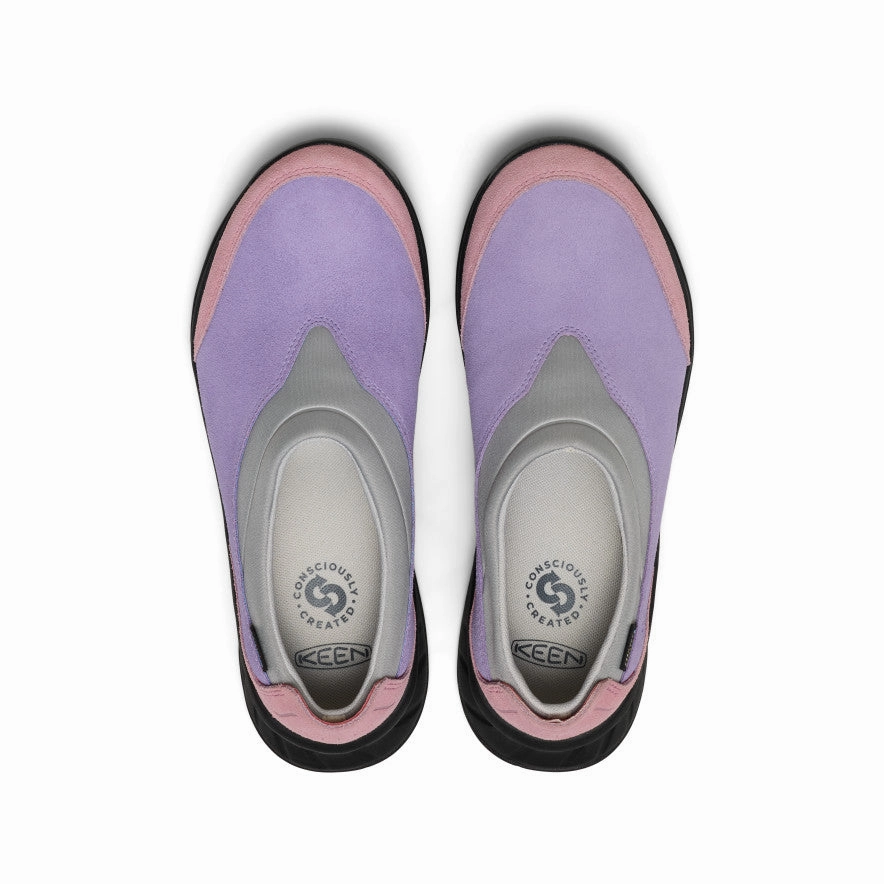 Quick Glide Women's TTS Moc Waterproof Sneaker  |  Aster Purple/Lilas