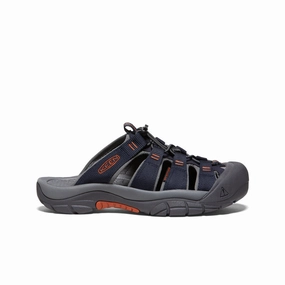Men's Newport Slide  |  Sky Captain/Bombay Brown Soft Design Free Move