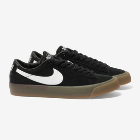 Skater Comfort High Support Blazer Low GT (Black/Gum)