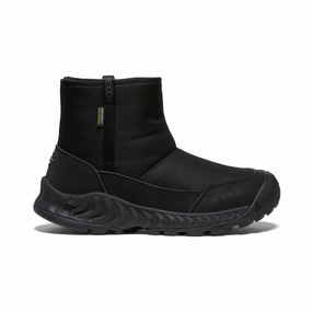 Classic Edge Low Heel Women's Hood NXIS Waterproof Pull-On  |  Black/Black