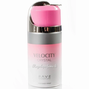 RAVE Velocity kristal? parfumuotas dezodorantas moterims 250ml
