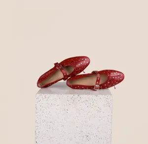 Business Casual Shoes Urban Comfort Design Como Buckle - Hibiscus Studs