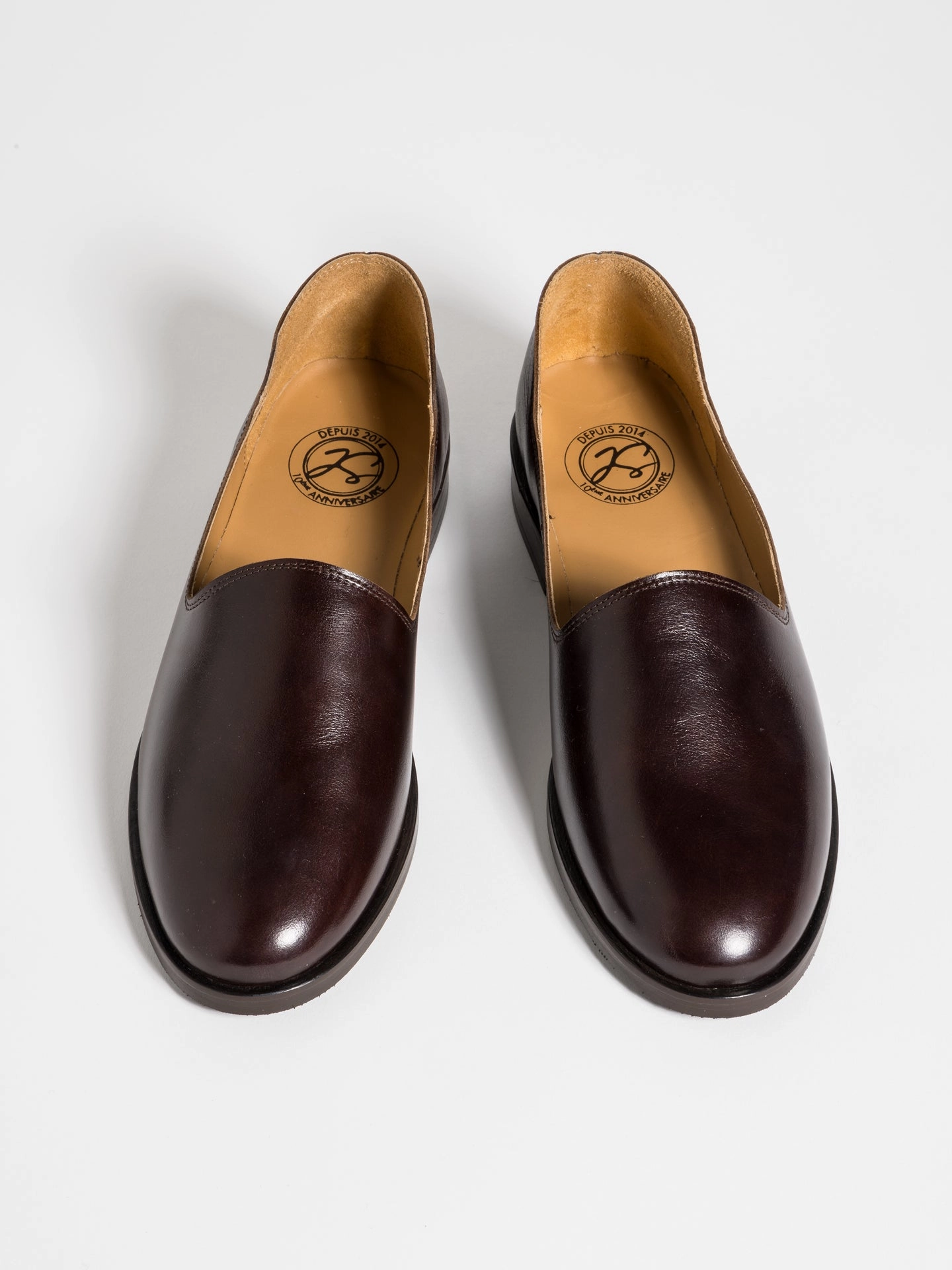 Relaxed Style SLIM DARK BROWN LEATHER