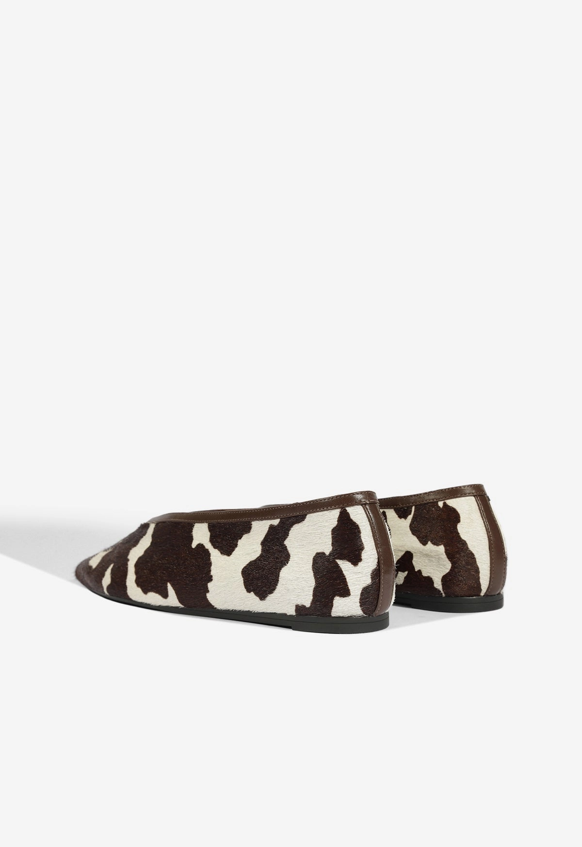 Roomy Toe Box Courtney Hair Calf Flat