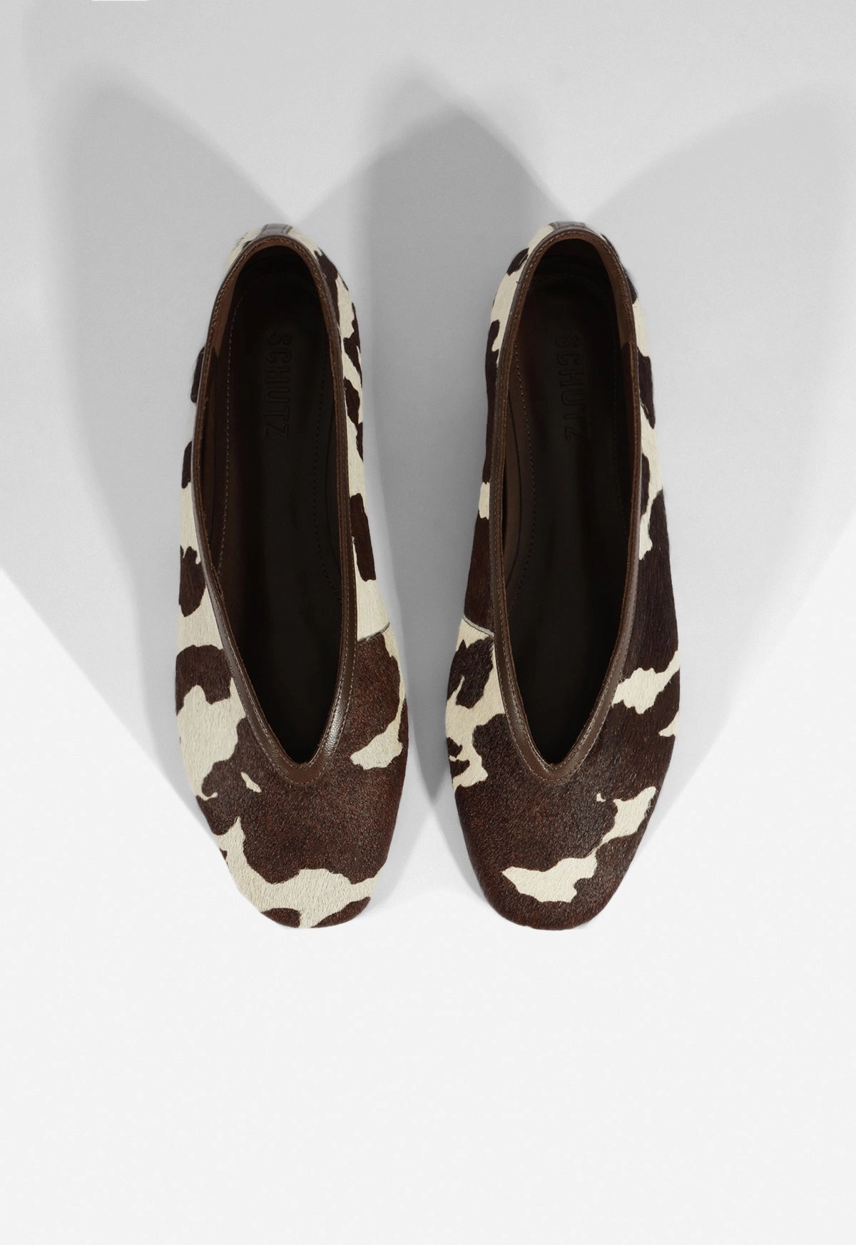 Roomy Toe Box Courtney Hair Calf Flat
