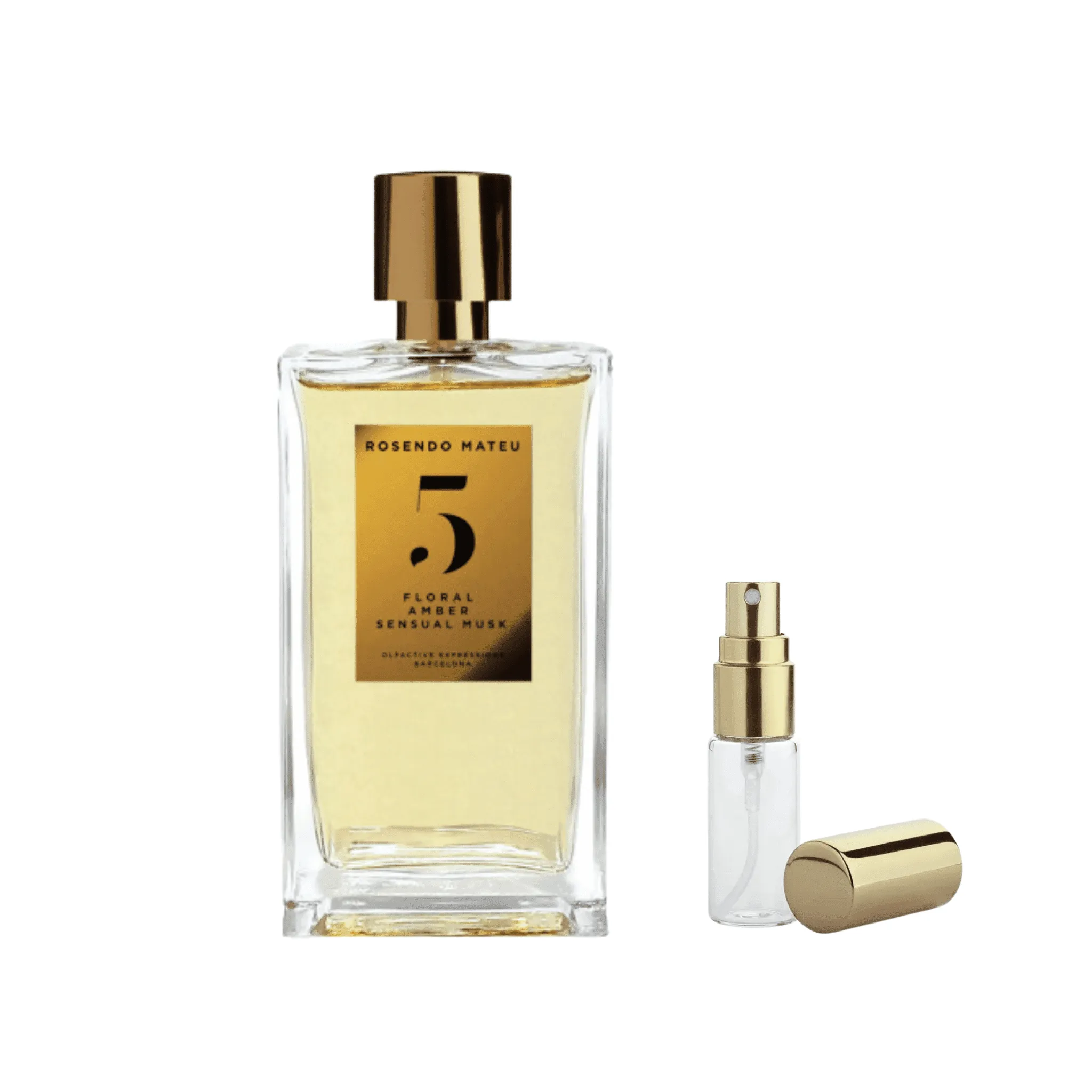 Rosendo Mateu No 5 Floral, Amber, Sensual Musk