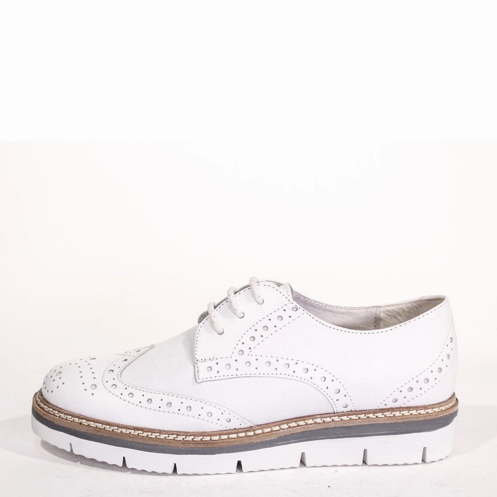 Practical Style Simple Fit Rue Leather Oxford Sneakers