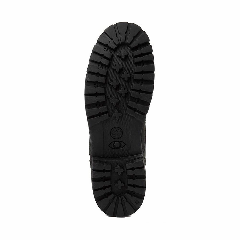 Safari Style Men's 6" Premium Waterproof Black Nubuck