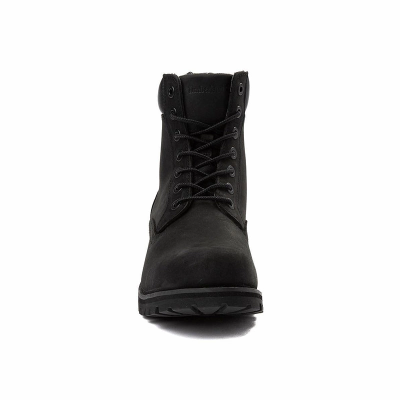 Safari Style Men's 6" Premium Waterproof Black Nubuck