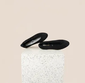 On-The-Go Footwear Modern Classic Design Scala - Black Suede