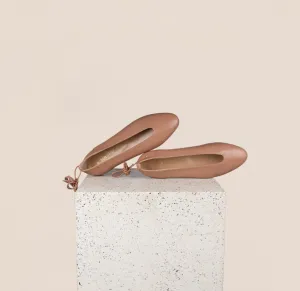 Cozy Feel Footwear Scala - Nude (Removable Ties)