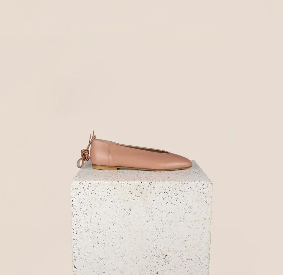 Scala - Nude (Removable Ties) Sleek Finish