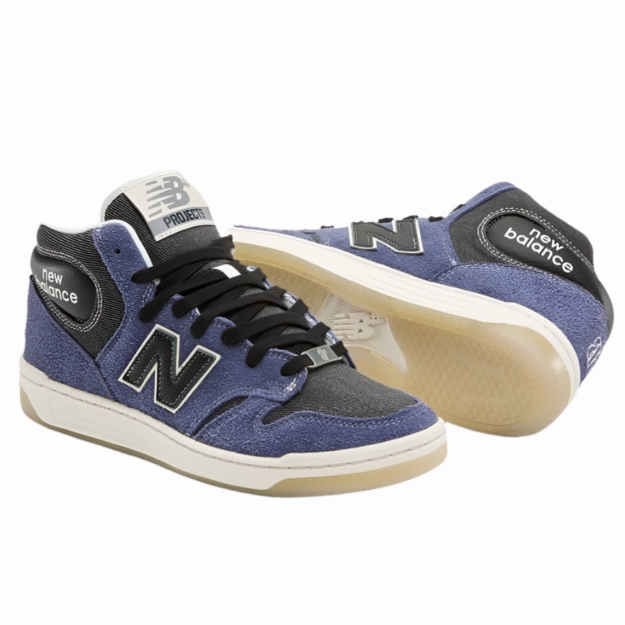 New Balance X Brooklyn Projects 480FF running in a color run practical - elegance