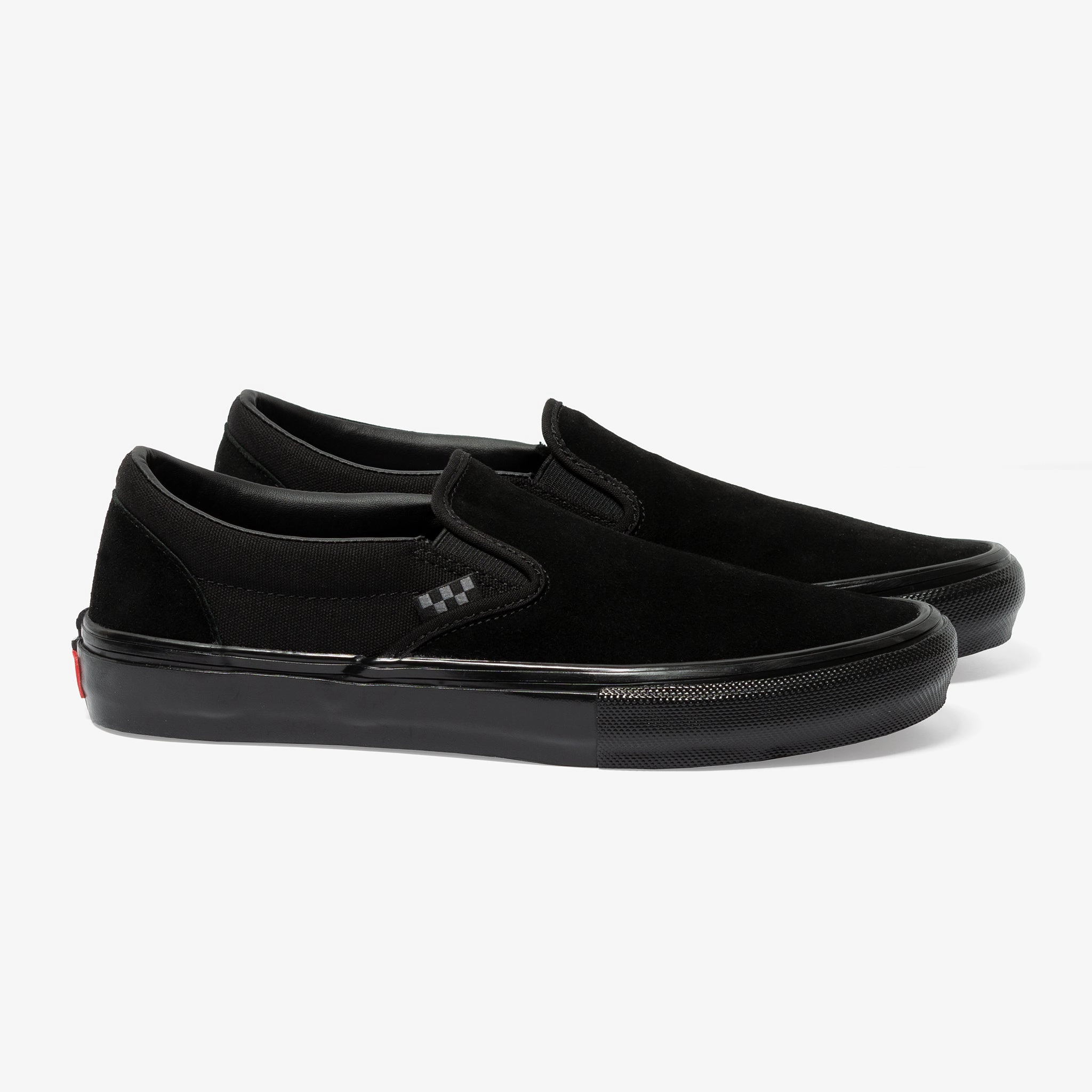 Skateboarding Fit Urban Look Skate Slip On (Black/Black)