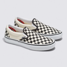 Pro Action Ride Skate Slip On (Checker Board/Black/White)
