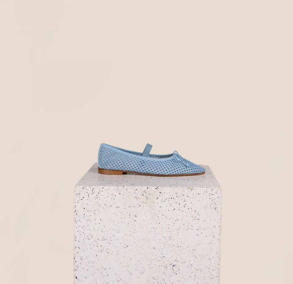 Sleek Comfort Como Strap - Perforated Sky Blue
