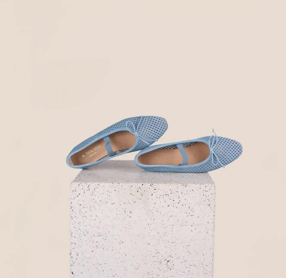 Lightweight Casual Shoes Casual Comfort Como Strap - Perforated Sky Blue