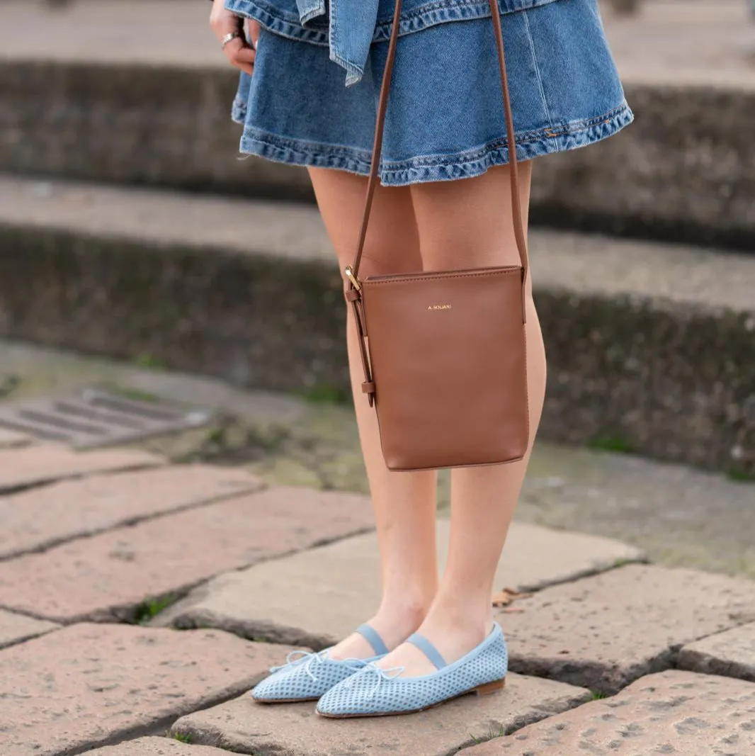 Sleek Comfort Como Strap - Perforated Sky Blue