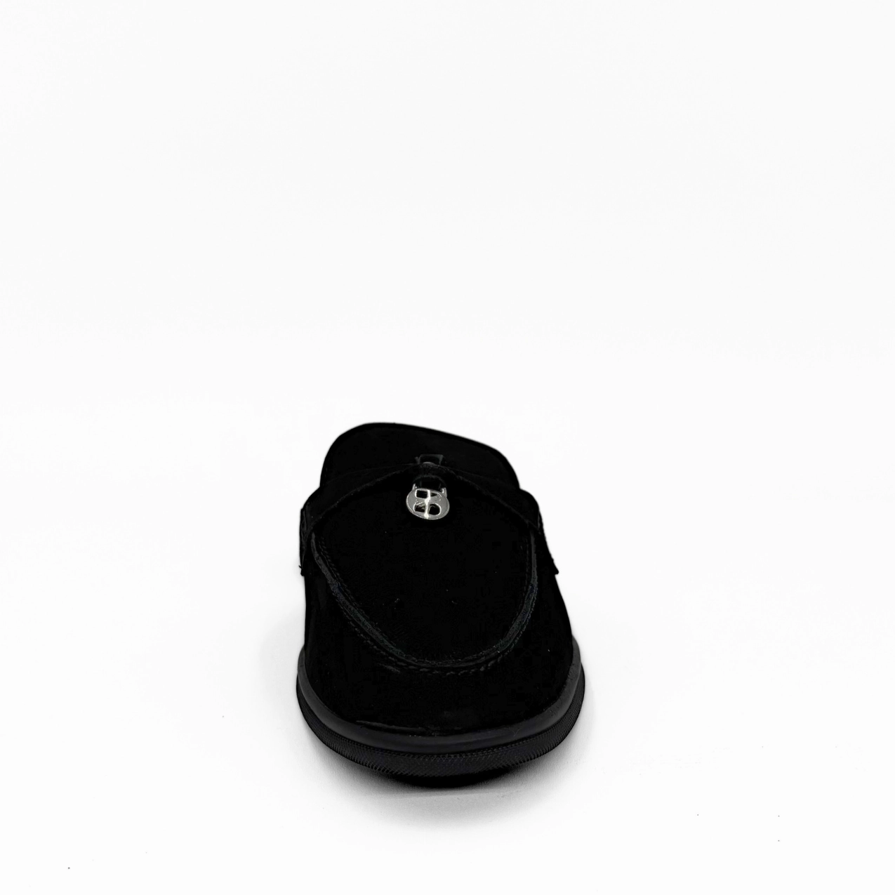 Sleek Construction Lasso Nubuck Slip On Loafers