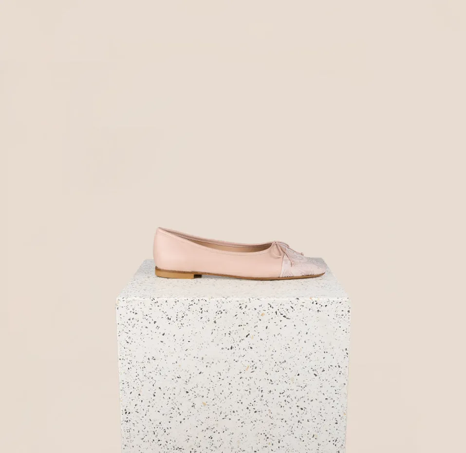Slip Resistant Como - Blush/Rose Leaves LIMITED EDITION