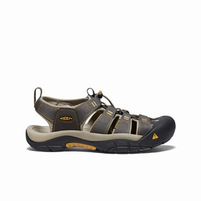 Men's Newport H2 Sandal  |  Raven/Aluminum Supportive sole