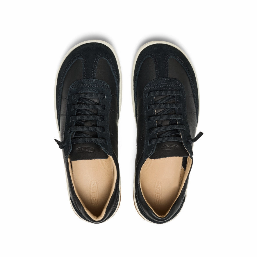 Slip-Resistant Comfort Women's KNX T-Toe Sneaker  |  Black/Birch