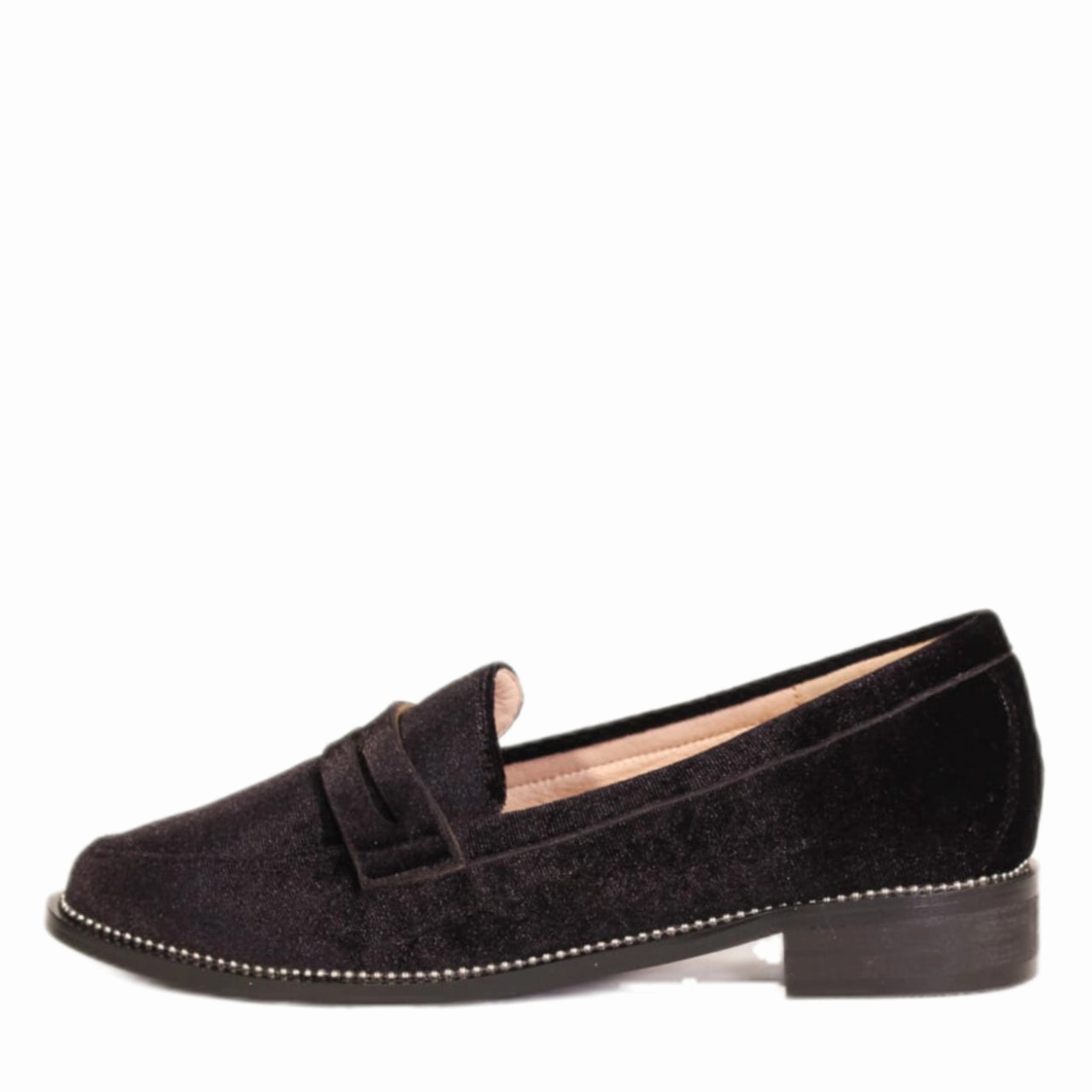 Fashion Ease Shoes Lea Velvet Loafers