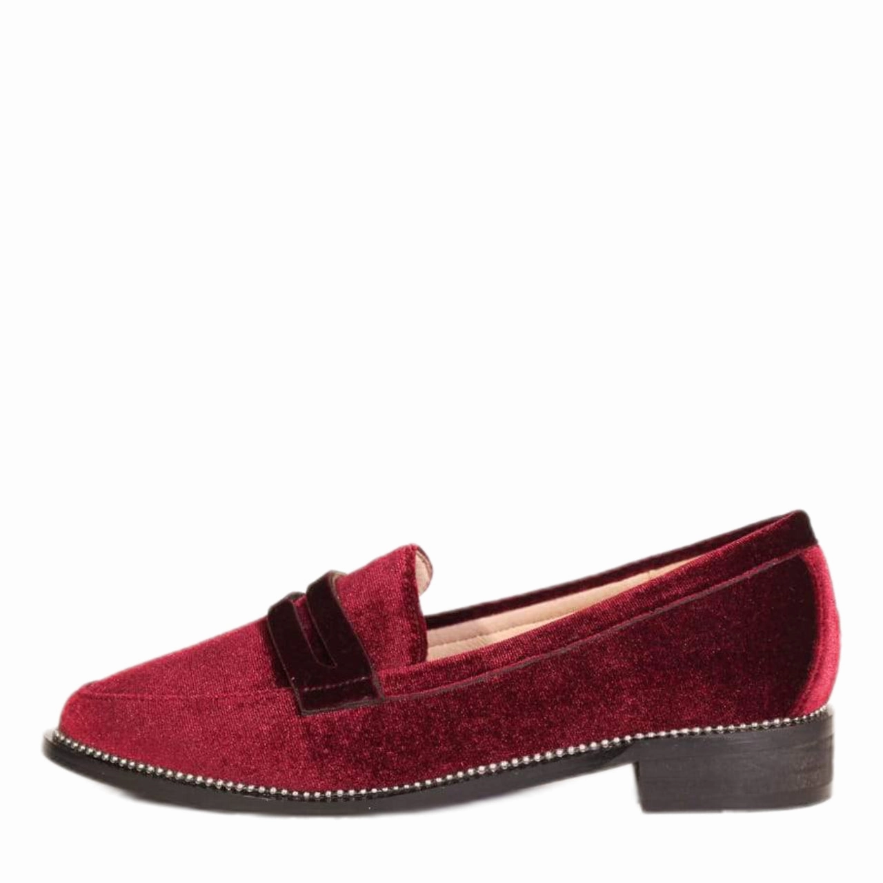 slip-resistant Lea Velvet Loafers