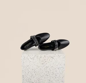 Como 2 Buckle -Dotted Silver Comfortable Design Lightweight Casual Shoes
