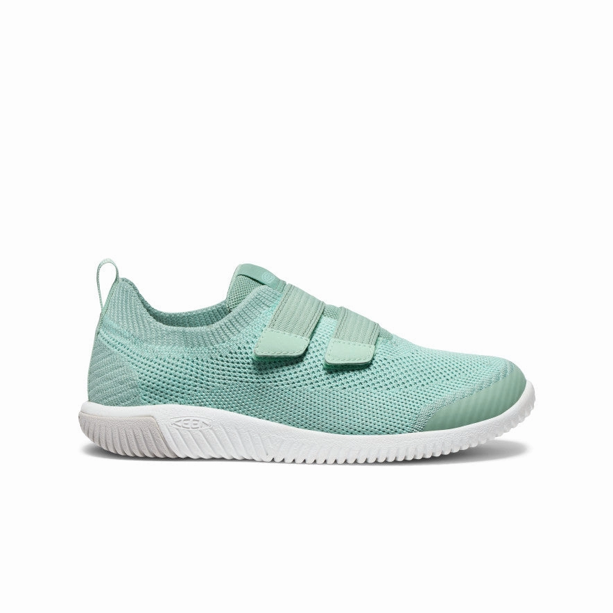 Big Kids' KNX Knit Double Strap  |  Granite Green/Lichen Comfortable Upper Trendy Wear
