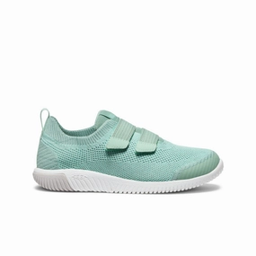 Big Kids' KNX Knit Double Strap  |  Granite Green/Lichen Comfortable Upper Trendy Wear