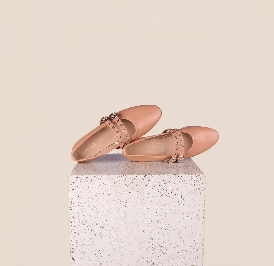 Como 2 Buckle - Granite Rose Easy Walk Footwear