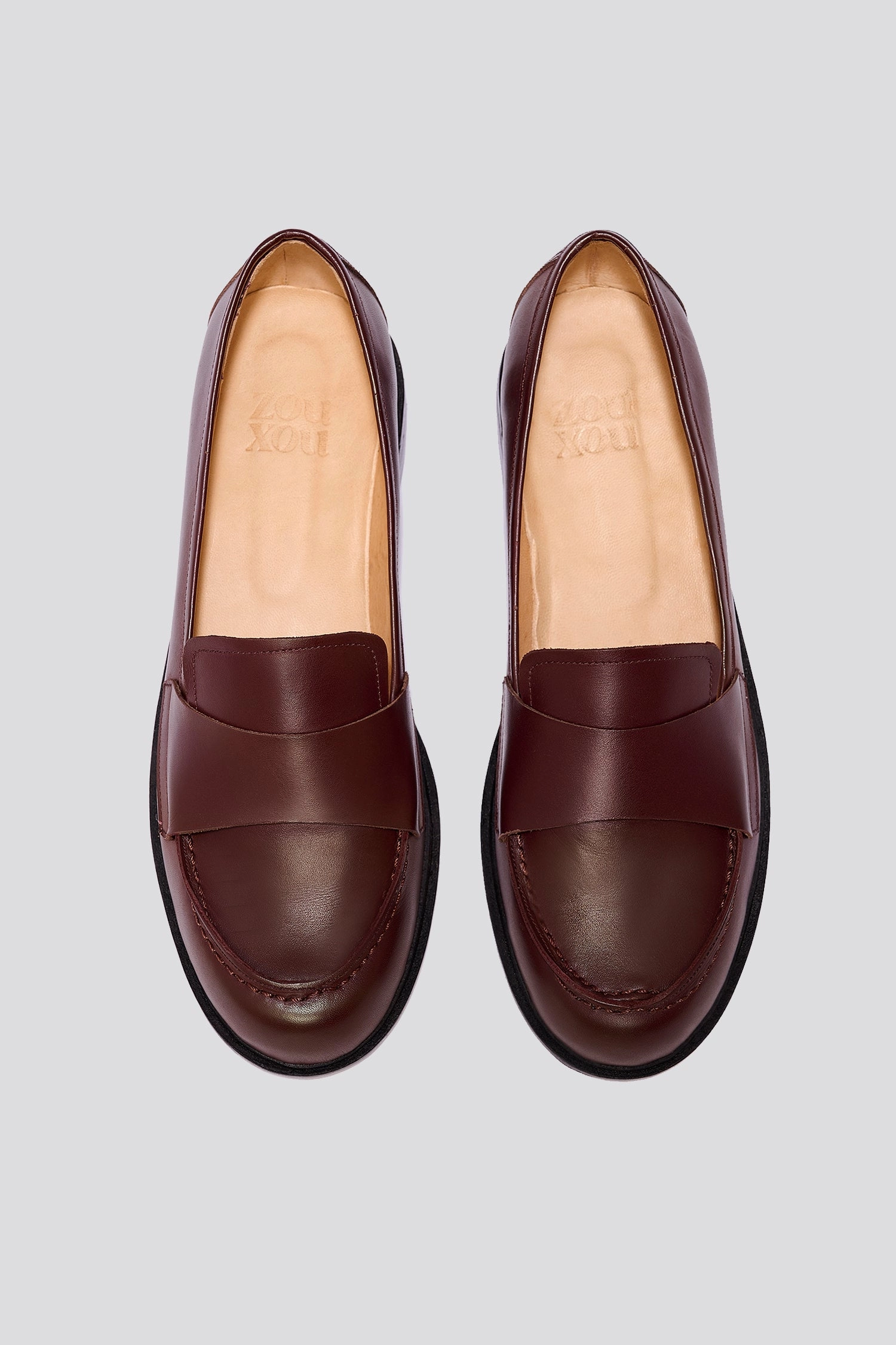 Sofia Loafer in Plum Stylish Comfort