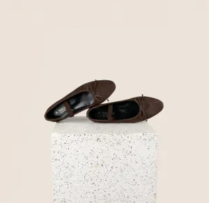 Easy Fit Soft Leather Como Strap - Chocolate Suede