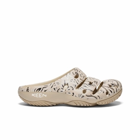 Tropical Feel Party Ready Women's Yogui Arts Clog x Hide and Seek  |  H&S Sand