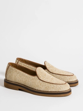 Buckle Closure LEX RAFFIA