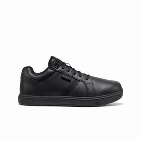 Practical Style Men's Kenton WTX Work Shoe (Soft Toe)  |  Black/Black