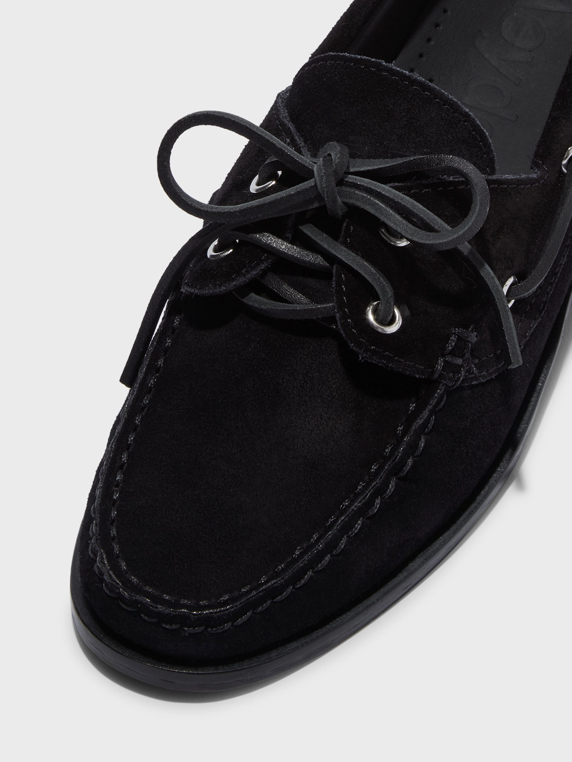 Soft Leather Harris Suede Mocassin Flats