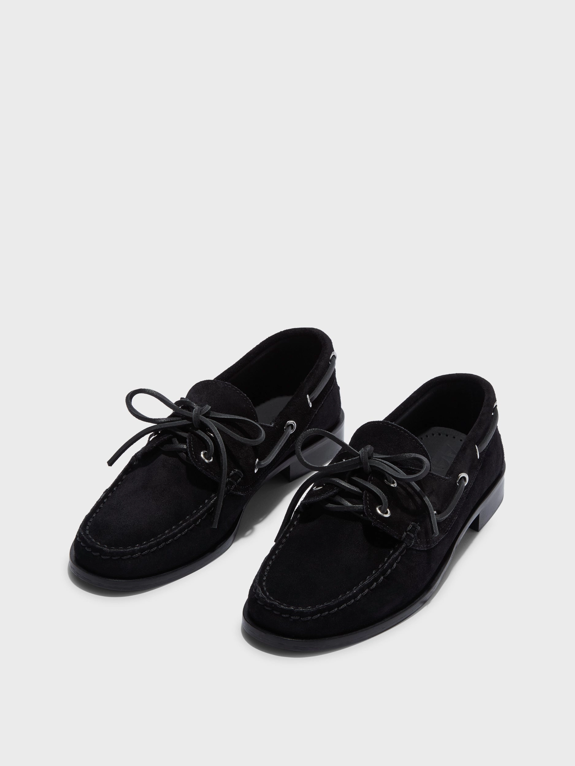 Soft Leather Harris Suede Mocassin Flats