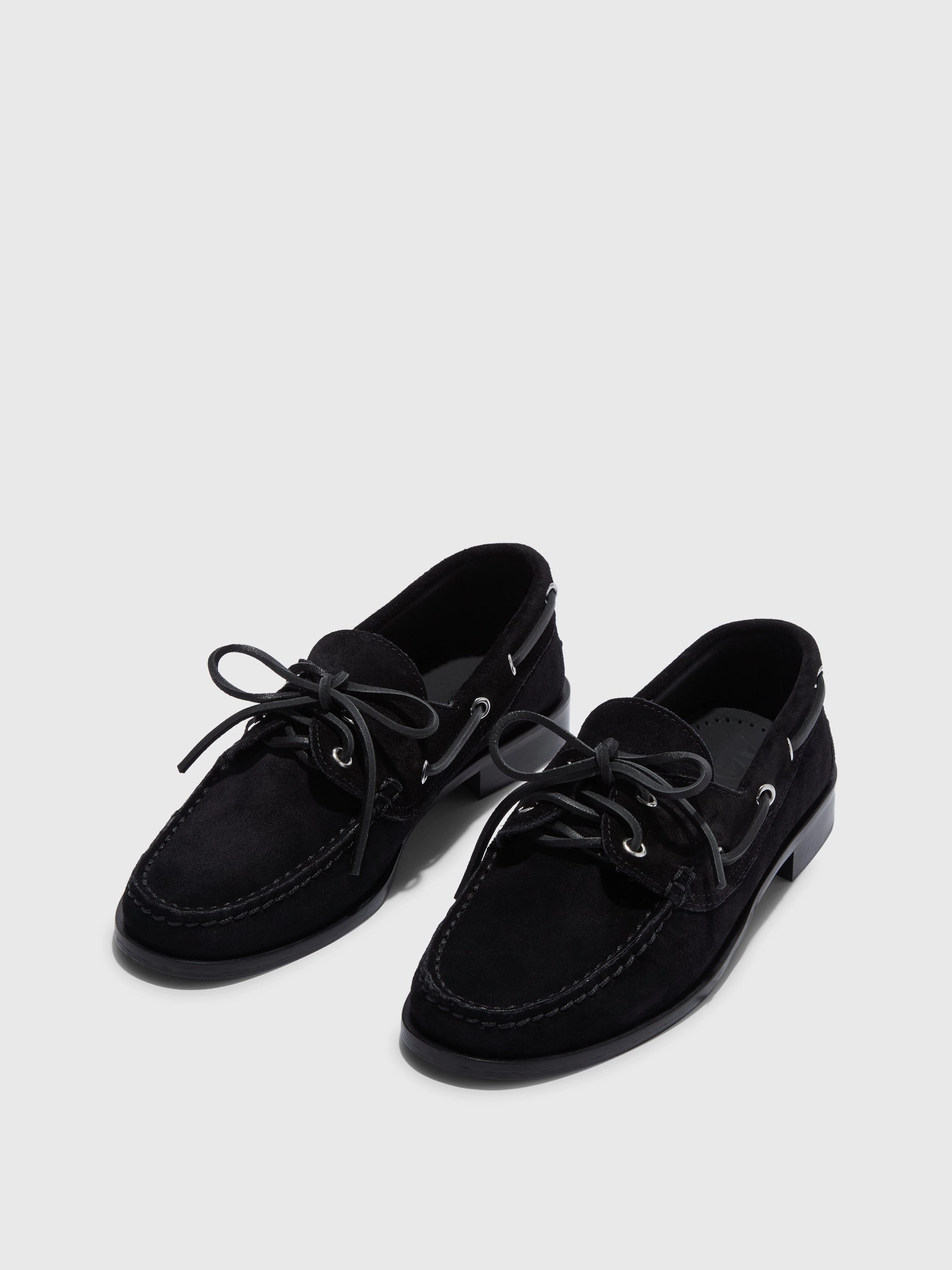 Soft Leather Harris Suede Mocassin Flats